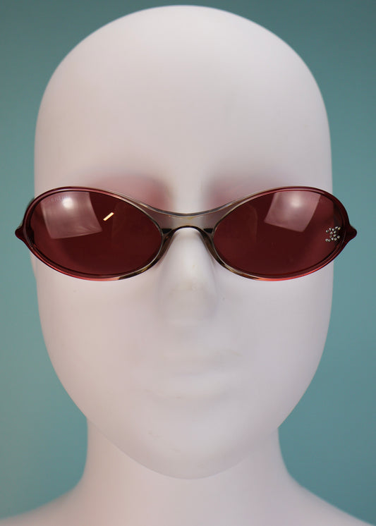 Chanel Crystal CC Detail Sunglasses