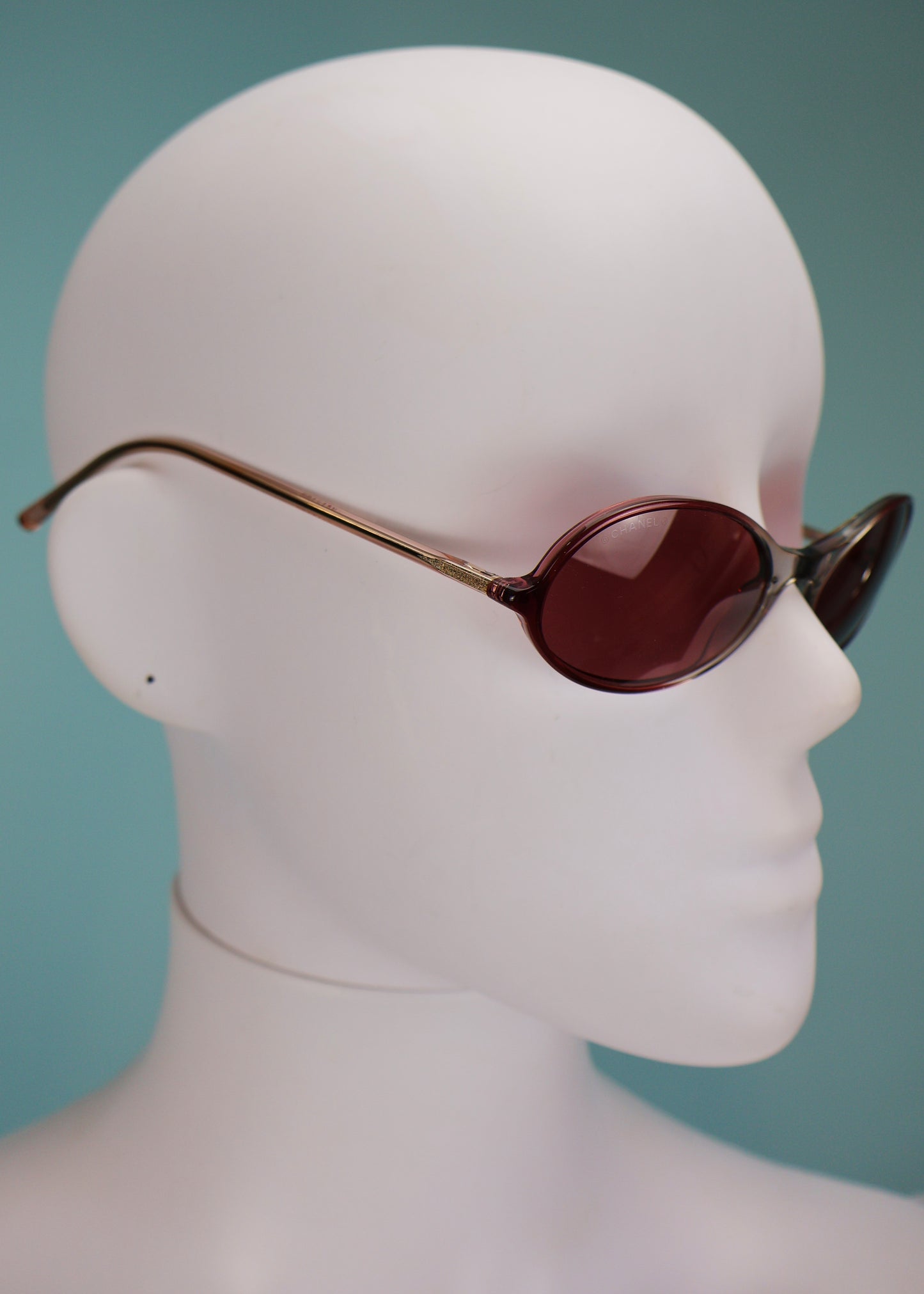 Chanel Crystal CC Detail Sunglasses