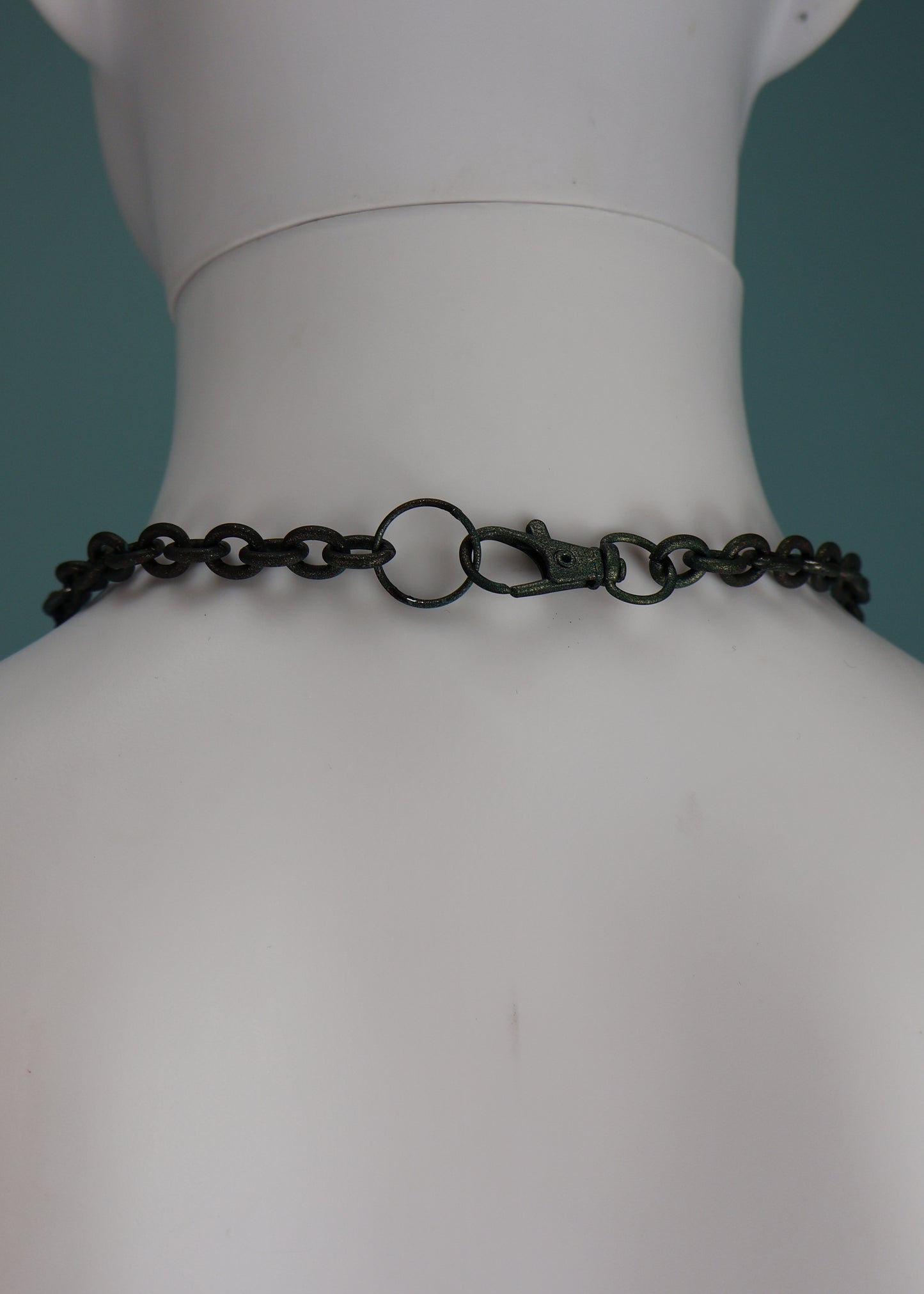 Jean Paul Gaultier 1990’s Crucifix & Skull Necklace