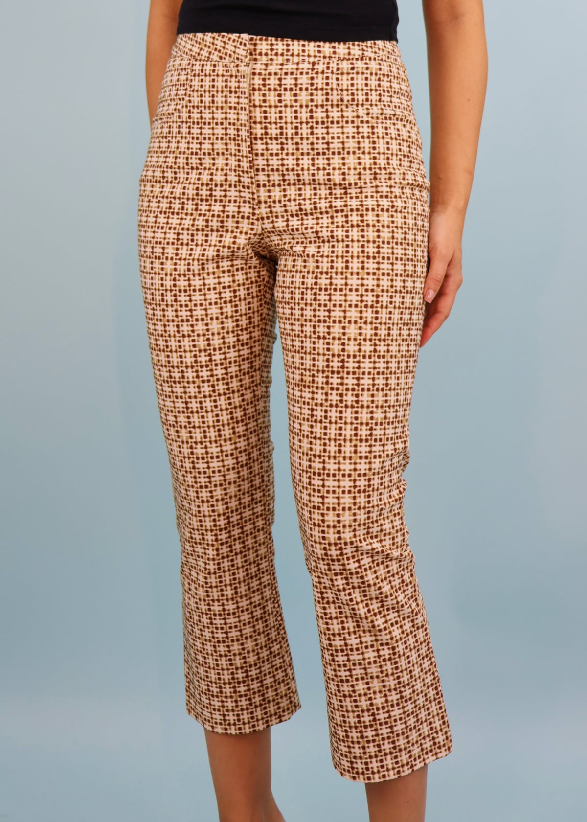 Prada 1990s Printed Capri Pants