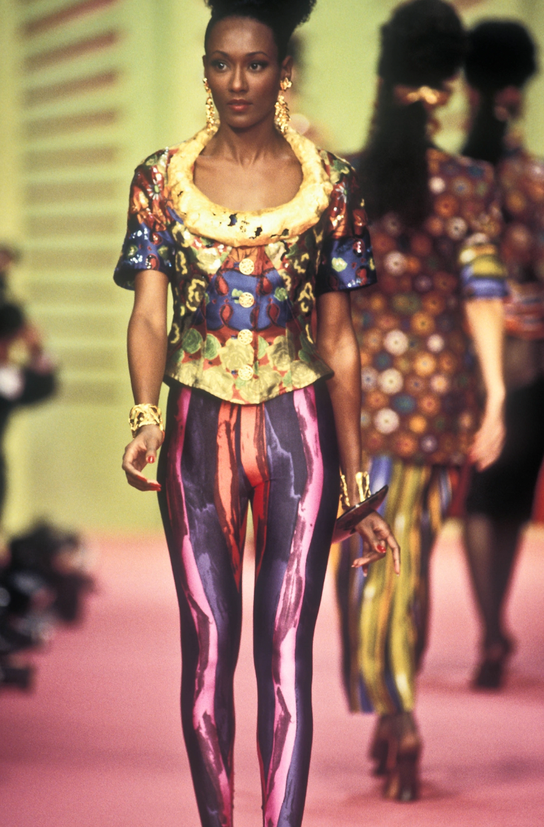 Christian Lacroix Spring 1993 Dress