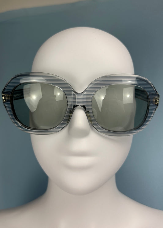 Givenchy 1970’s Blue Sunglasses