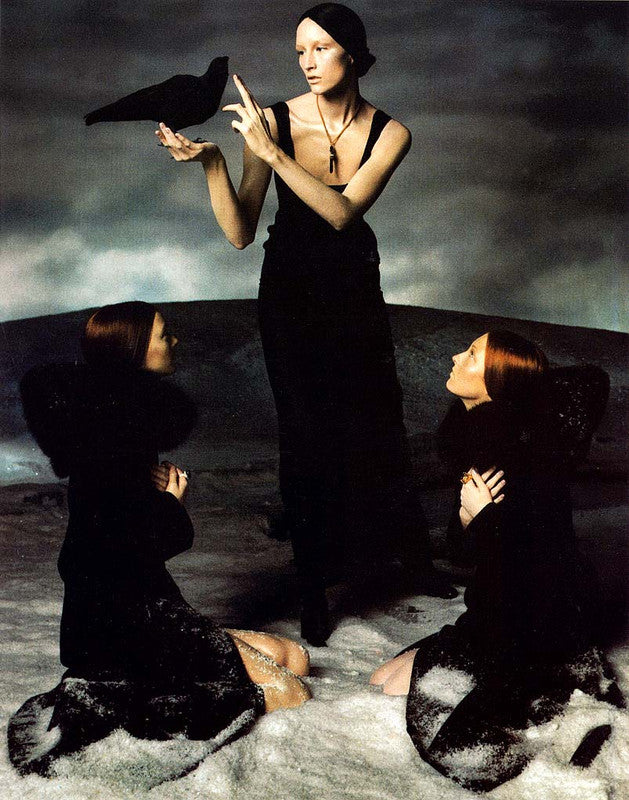 Versace Fall 1998 Runway Black Grecian Style Medusa Crystal Open Side Gown Dress