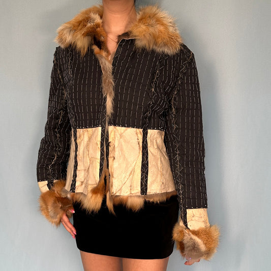 Dior Fall 2001 Runway Fox Fur Jacket