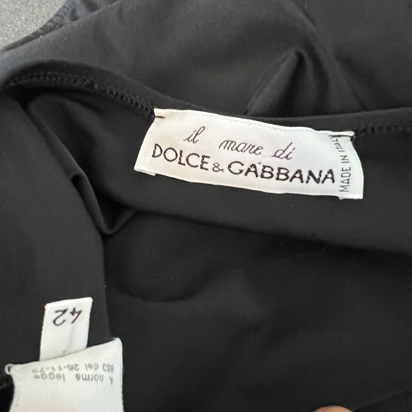Dolce & Gabbana S/S 1992 Floral Appliqué Swimsuit